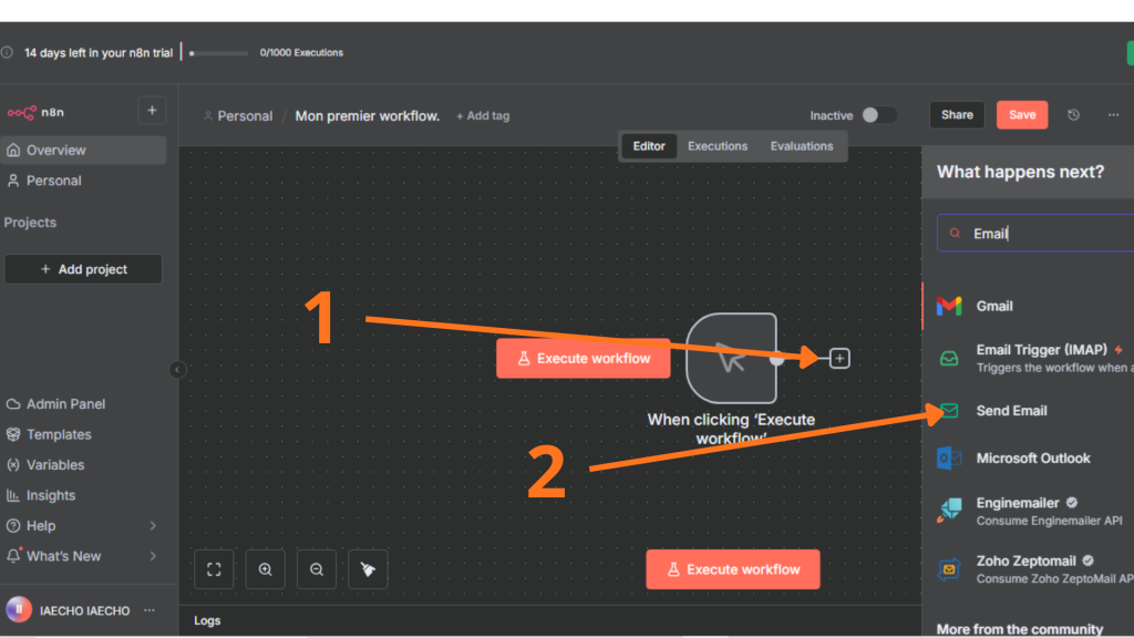 Introduction à n8n — Créer son premier workflow