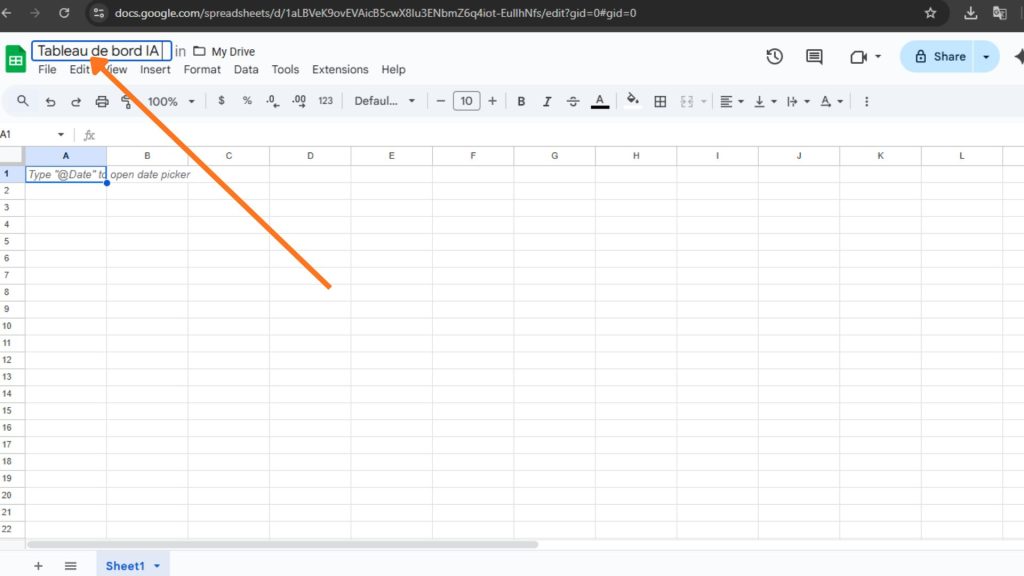 Automatiser la création de votre tableau de bord avec ChatGPT et Google Sheets