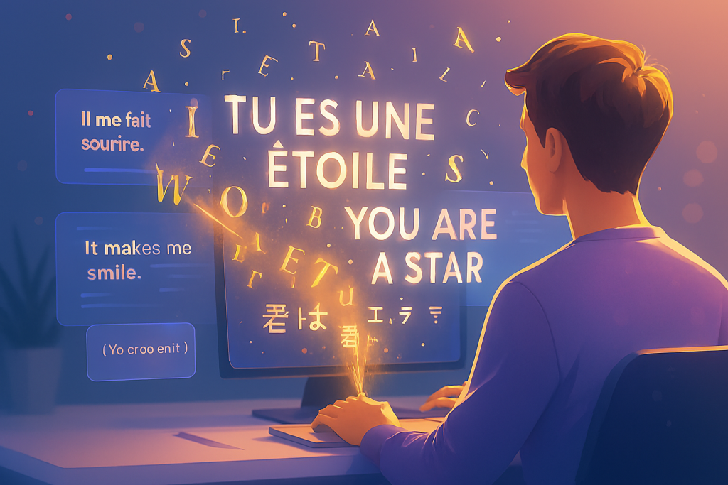 Étape 4 : Traduction et adaptation créative