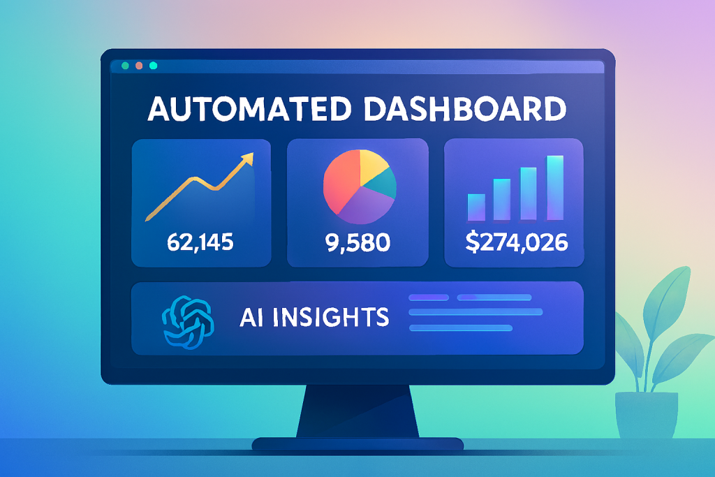 Tutoriel : Automatiser la création de votre tableau de bord avec ChatGPT et Google Sheets