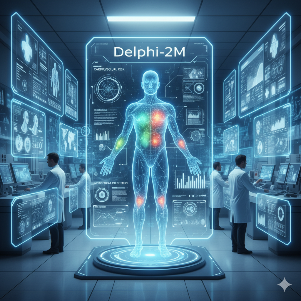 Delphi-2M : l’intelligence artificielle qui prédit plus de 1 000 maladies et révolutionne la médecine préventive