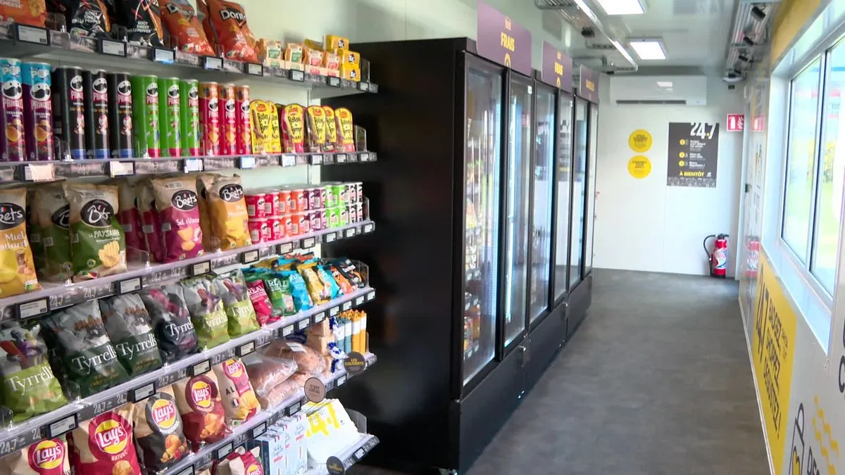 Une épicerie autonome IA : la première en Europe à Crolles