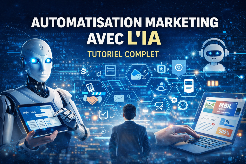 Automatisation marketing avec l’IA : tutoriel complet pour gagner du temps et des clients