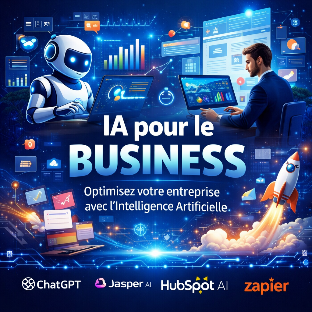 IA pour le business : Guide complet 2026 pour automatiser, vendre et scaler