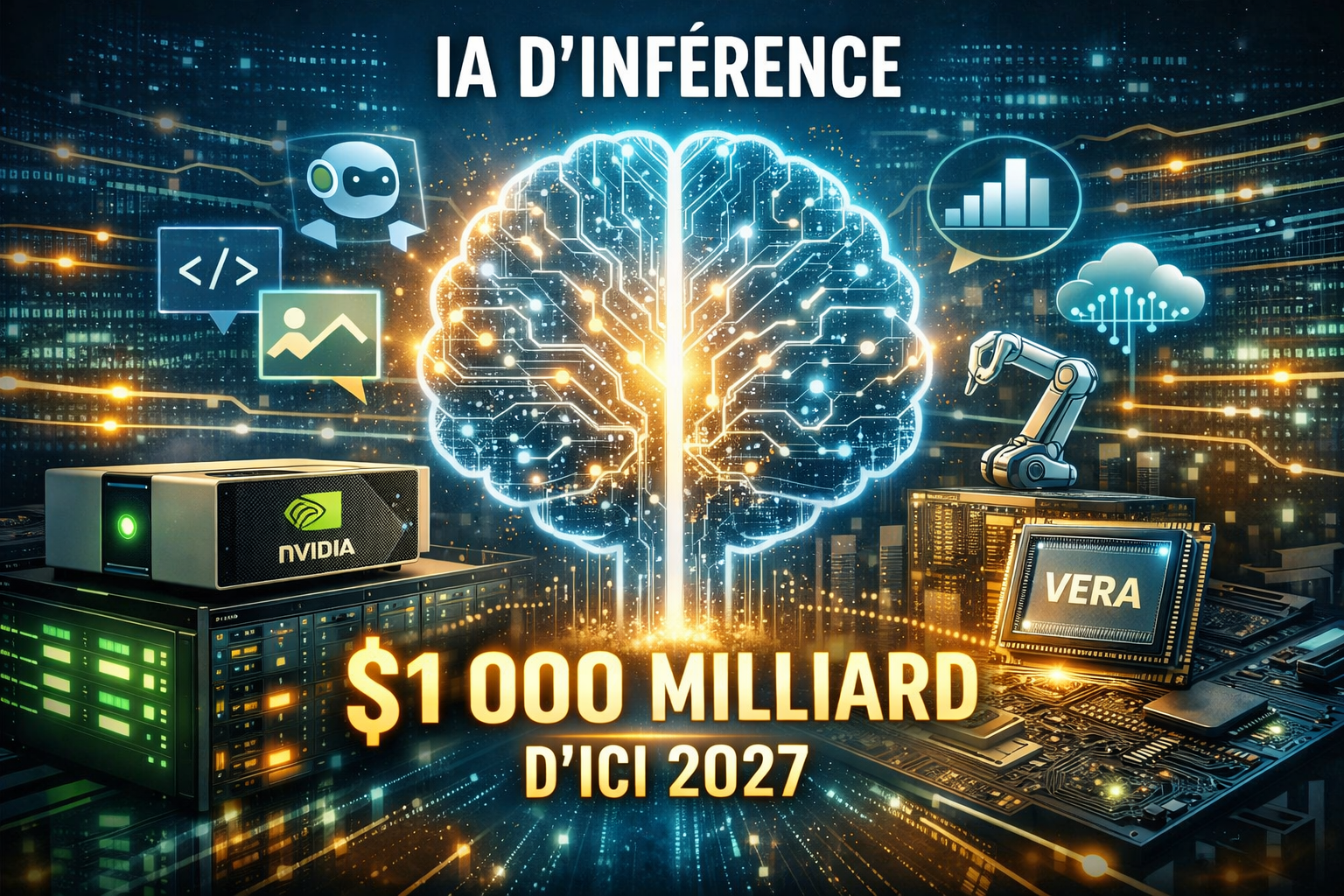IA d’inférence : pourquoi Nvidia parie sur le prochain grand marché de l’IA