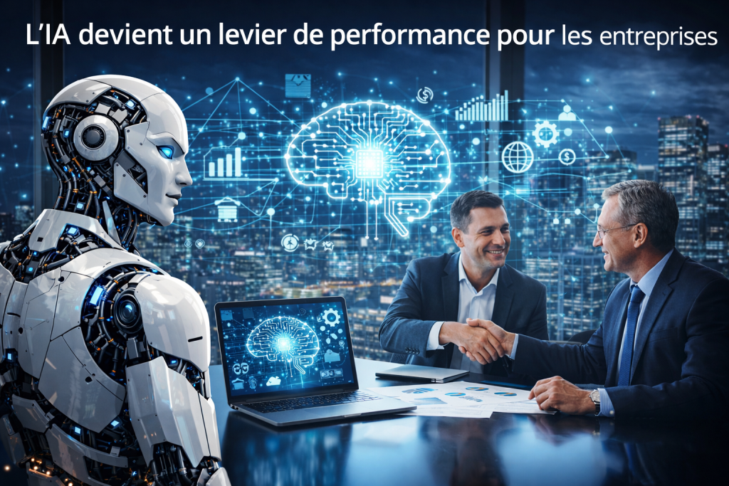 L’IA devient un levier de performance pour les entreprises
